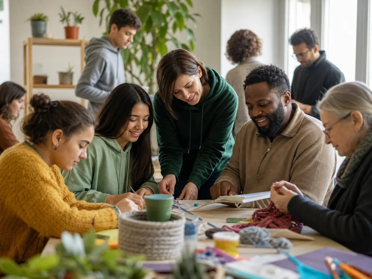 Attivita sociali Noah con bambini e famiglie